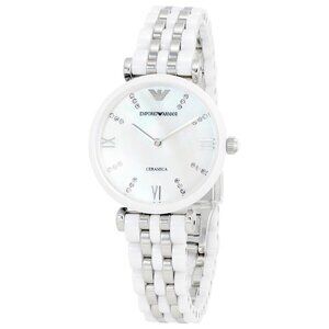FX03193B NWT Emporio Armani Fashion Ladies Quartz Ceramic Authentic Watch